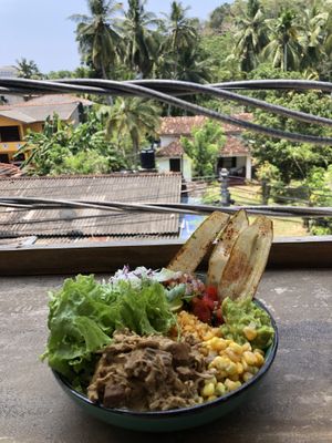 View at The Hideout in Unawatuna
