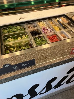 veggies + vegan proteins  at Pieology - University Square in Honolulu