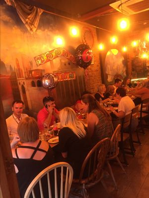 Birthday party at De Mezka  at De Mezka in North London