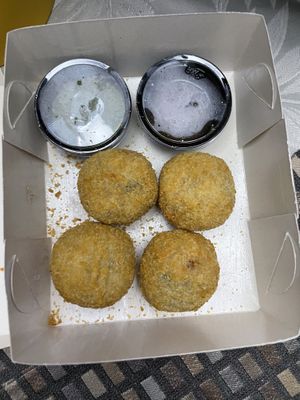 Arancini da Nara at Casa de Nara in Joao Pessoa