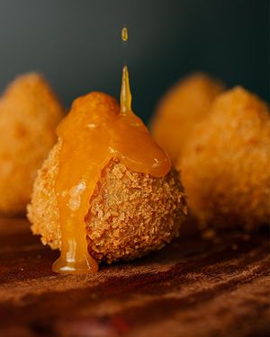 Coxinha de casca louca at Casa de Nara in Joao Pessoa
