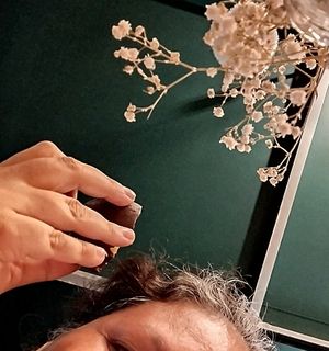 Ovo de chocolate com calda de maracujá e frutas vermelhas at Casa de Nara in Joao Pessoa