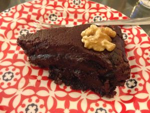 Torta de banana, cacau e nozes at Casa de Nara in Joao Pessoa