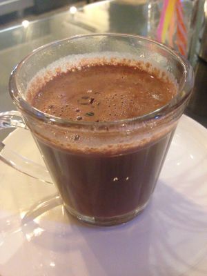 Chocolate quente  at Casa de Nara in Joao Pessoa