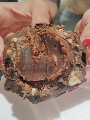 El corazón del Brigadeiro, quedó en el mío. Lo recomiendo mucho! at Casa de Nara in Joao Pessoa