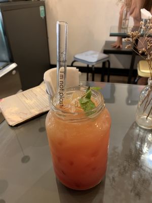 Ginger beer  at Casa de Nara in Joao Pessoa