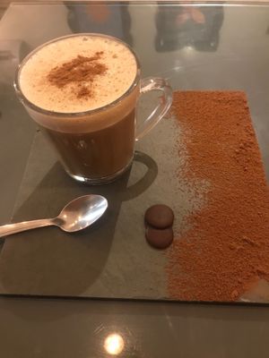 Capuccino at Casa de Nara in Joao Pessoa