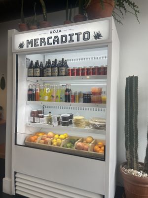 Little drink market   at Hoja in Denver