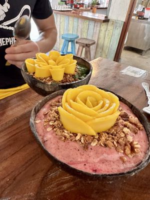 Green power bowl & bom dia bowl  at SHAKA - Cebu in Moalboal