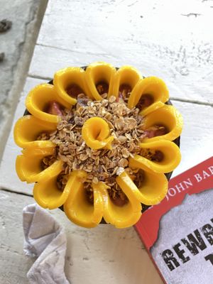 Berry and mango smoothie bowl  at SHAKA - Cebu in Moalboal