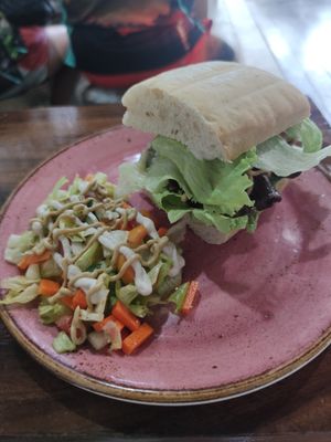 Sandwich with grilled veggies at SHAKA - Cebu in Moalboal