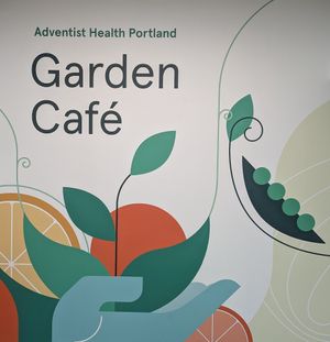  at Adventist Health Garden Cafe in Portland