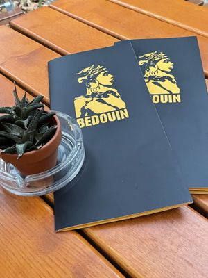 Karte  at Bedouin in Darmstadt