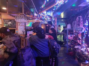 Inside at sPACYcLOUd Lounge in Washington