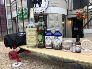 Our Hemp product line! at sPACYcLOUd Lounge in Washington