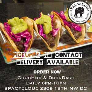 Free Vegan CBD dog treat with every food order! at sPACYcLOUd Lounge in Washington