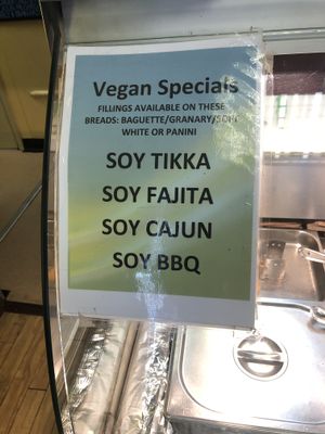 Sandwich fillings  at Bar Sandwich in Leicester