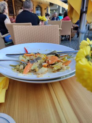 After trying our best to finish this “meal"  at Maronis in Garmisch-partenkirchen