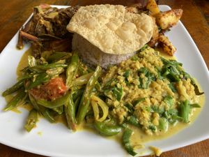 I have no words to fully describe how incredible this food tasted. We loved it so much that we signed up for their cooking class that night   at Matey Hut in Ella