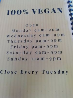 all vegan at Depot Veggie in Yogyakarta