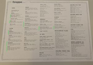 A few vegan options.   at Trappa in Ljubljana