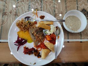 Vegetarian: Korean Buffet  at Tteul Ahn Chae in Suwon
