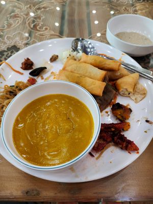 Veg Buffet: Tasty Items at Tteul Ahn Chae in Suwon