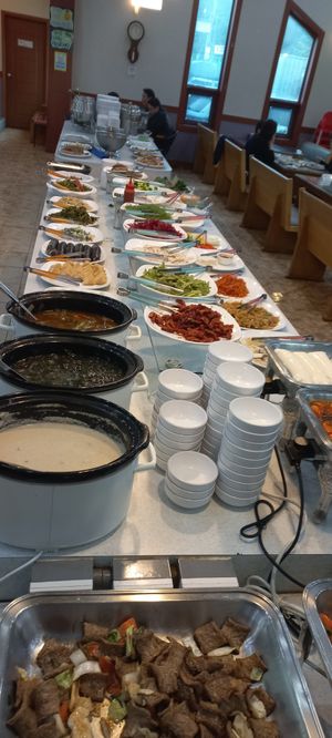Buffet at Tteul Ahn Chae in Suwon