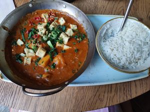 Massaman large with tofu at Slot Oostende in Goes