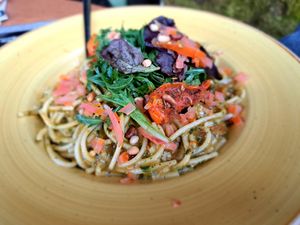 Pasta pesto at Slot Oostende in Goes