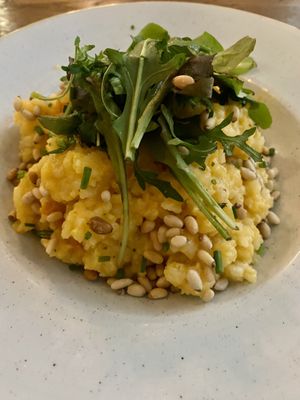 Pumpkin risotto   at Slot Oostende in Goes