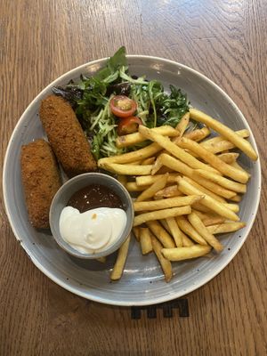 Vegan croquettes   at Slot Oostende in Goes
