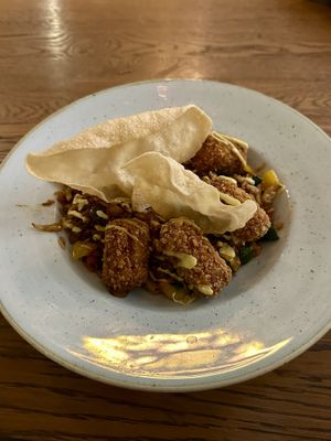 Rendang croquettes   at Slot Oostende in Goes