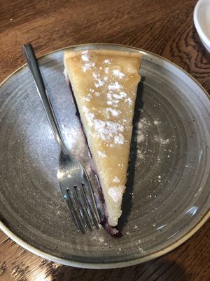 Cherry-frangipane cake.  at Slot Oostende in Goes