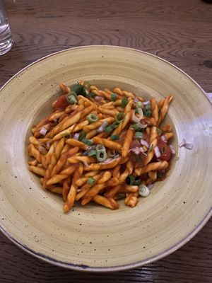 Strozapretti pasta at Slot Oostende in Goes