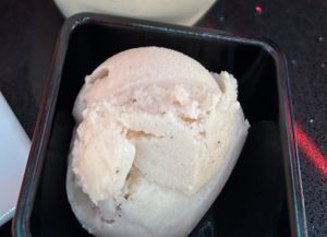 Vegan Vanilla Ice Cream  at Rassam's Creamery in Sheffield