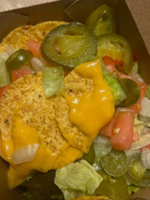 vegan nachos without beyond meat  at Nicky's of Beverly in Chicago