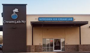 Outside  at Creamlab N7 in Midland