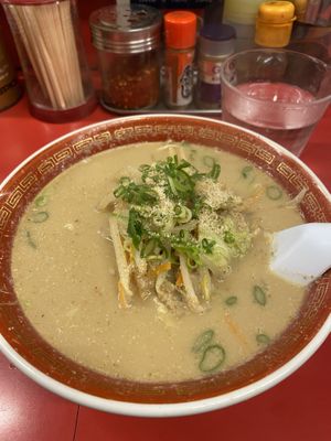 So good!  at Tokkyu Ramen in Kyoto