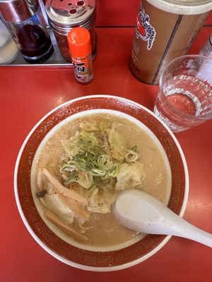   at Tokkyu Ramen in Kyoto