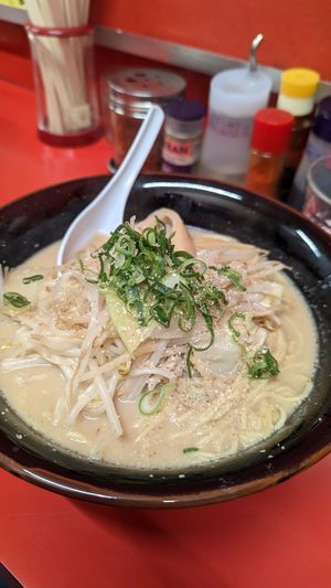 Vegan ramen at Tokkyu Ramen in Kyoto