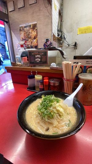   at Tokkyu Ramen in Kyoto