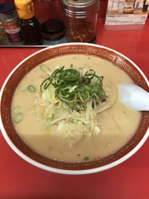 V Ramen at Tokkyu Ramen in Kyoto