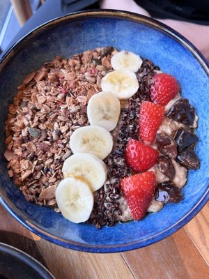 Nut butter porridge   at Nutbutter in Dublin