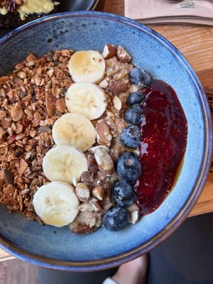 PB&J porridge bowl   at Nutbutter in Dublin