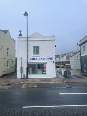 Chesil a hippie  at Chesil Chippie in Portland