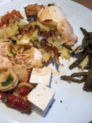 Dinner time  at Tibits in Basel