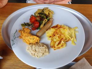 Vegan Rösti at Tibits in Basel