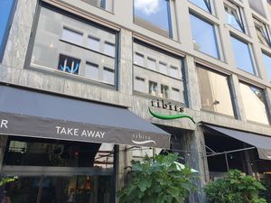 Entrance at Tibits in Basel