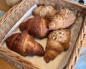 vegan Gipfeli/ crossaint  at Tibits in Basel